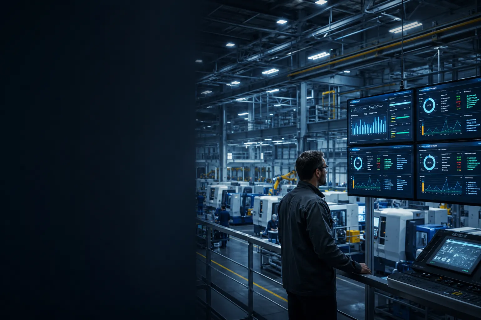 Live MES visibility across a manufacturing floor